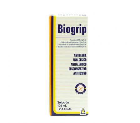 BIOGRIP SUSP. FRASCO X 100 ML.