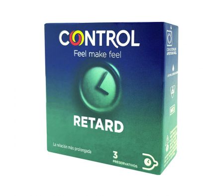 CONTROL ADAPTA RETARDANTE CONDOMS CJ X 3 UNID../.