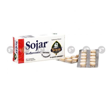 SOJAR ISOFLAVONES CJ X 30 COMPRIMIDOS