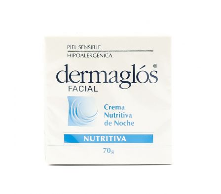 DERMAGLOS FACIAL NOCHE NUTRIT.CREMA CJ X 70 GRAMOS