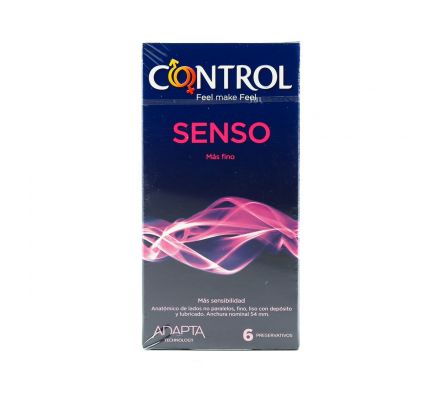 CONTROL ADAPTA SENSATION CONDOMS CJ X 6 UNID.