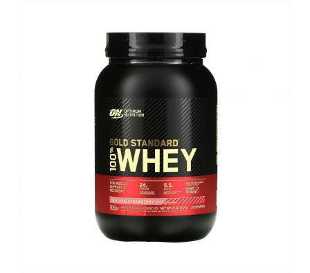 WHEY GOLD STAND. STRAWB. (ON) PVO. FR. X 909 GR.