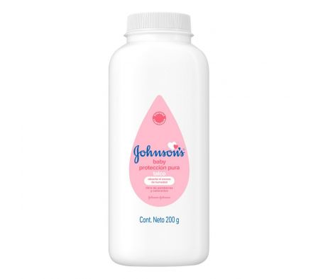Johnsons Baby Talco Protección Pura - Frasco de 200 g