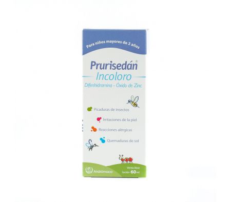 PRURISEDAN LOCION INCOLORO FRASCO X 60 ML.