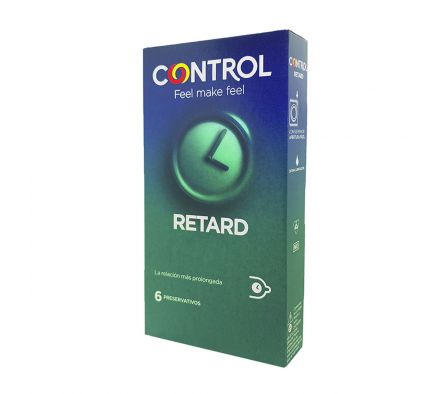 CONTROL ADAPTA RETARDANTE CONDOMS CJ X 6 UNID.