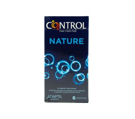 CONTROL ADAPTA NATURE CONDOMS CJ X 6 UNID.