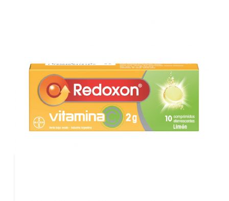 REDOXON 2 GR. VITAMINA C CJ X 10 COMP. EFERV.