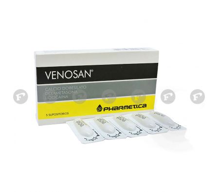 VENOSAN 250 MG.SUPOSITORIOS X 5 CJ