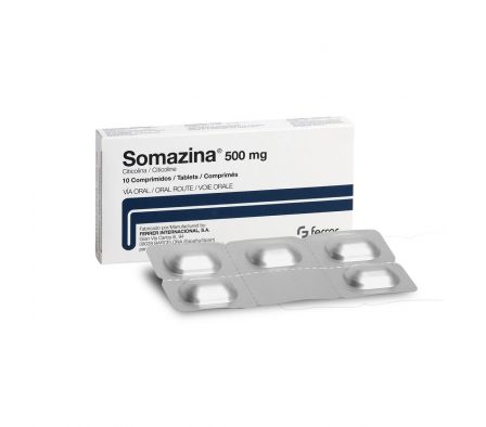 SOMAZINA 500 MG. CJ X 10 COMPRIMIDOS