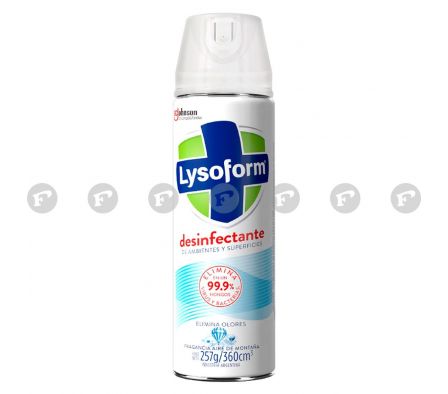 LYSOFORM SPRAY X 360 CM.AIRE DE MONTAÑA UNID