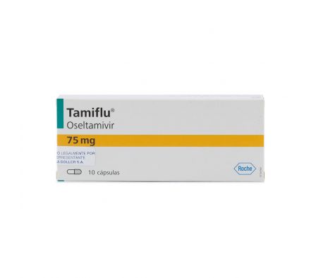 TAMIFLU 75 MG. CJ X 10 CAPSULAS