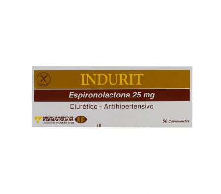 INDURIT 25 MG. CJ X 50 COMPRIMIDOS