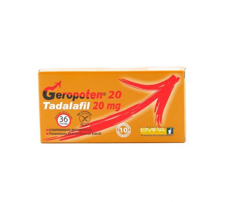 GEROPOTEN 20 MG. CJ X 10 COMPRIMIDOS