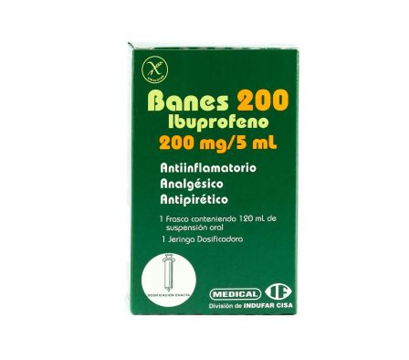 BANES 200 MG. SUSP. FRASCO X 120 ML.