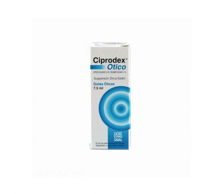 CIPRODEX OTICO GTS.X 7,5 ML. CJ