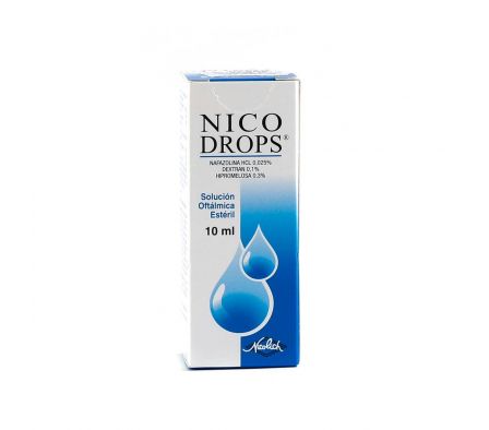 NICO DROPS OFT. GOTAS CJ X 10 ML.