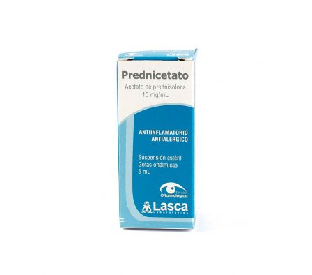 PREDNICETATO OFT. GOTAS FRASCO X 5 ML.