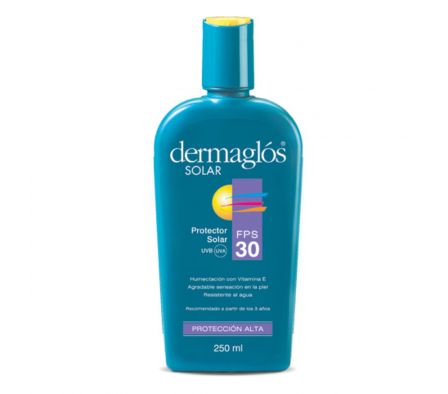DERMAGLOS SOLAR FPS 30 EMULS.X 250 ML. FRASCO