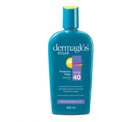 DERMAGLOS SOLAR FPS 40 EMULS.X 250 ML. FRASCO