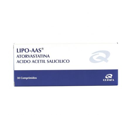 LIPO AAS CJ X 30 COMPRIMIDOS