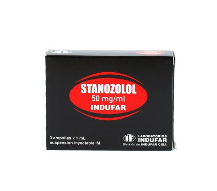 STANOZOLOL 50 MG. CJ X 3 AMPOLLA