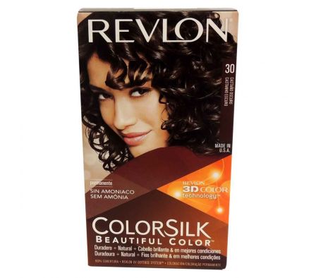 Revlon colorsilk hair dark brown 30