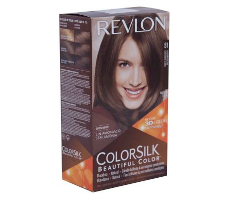 Revlon colorsilk light brown 51N