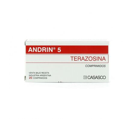ANDRIN 5 MG. CJ X 20 COMPRIMIDOS