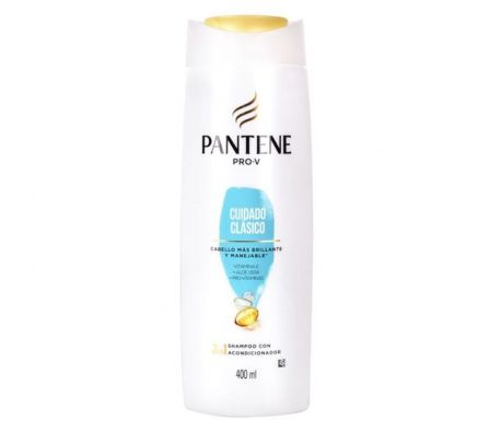 Pantene cuidado clasico 2en1 shampoo/acondiciona fr.400 ml.