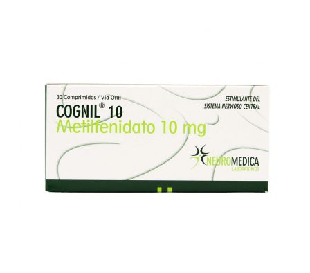 COGNIL 10 MG. CJ X 30 COMPRIMIDOS