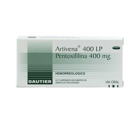 ARTIVENA 400 CJ X 20 COMPRIMIDOS