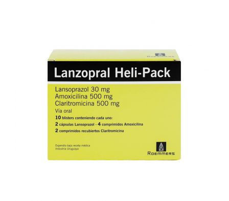 LANZOPRAL HELI-PACK CJ X 80 CÁPS.