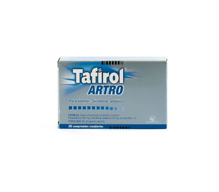 TAFIROL ARTRO CJ X 20 COMPRIMIDOS