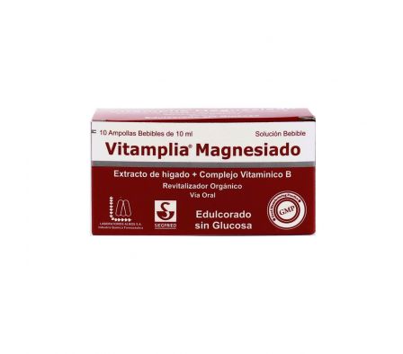 VITAMPLIA MAGNESIADO BEB. CJ X 10 AMPOLLA