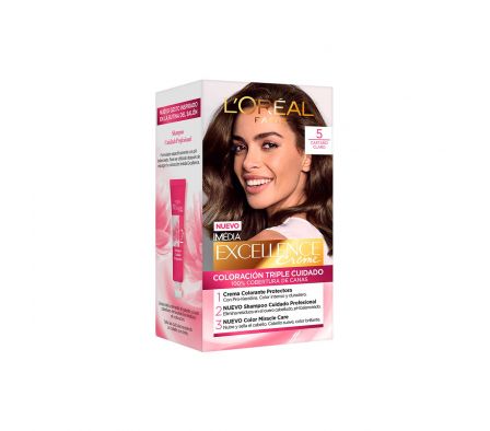 excellence .tinte n°5 castaño claro cj