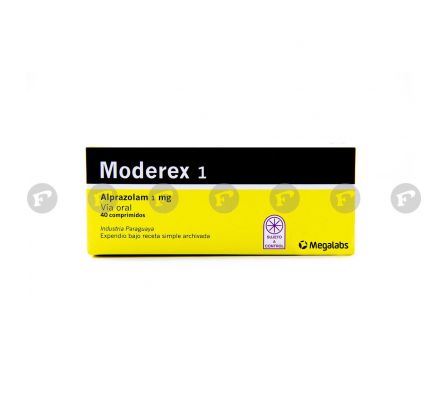 MODEREX 1 MG. CJ X 40 COMP.