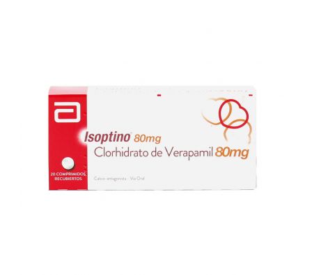 ISOPTINO 80 MG.COMP.X 20 IMP. CJ