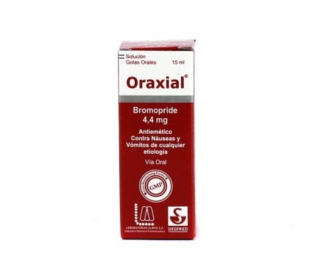 ORAXIAL GOTAS CJ X 15 ML.