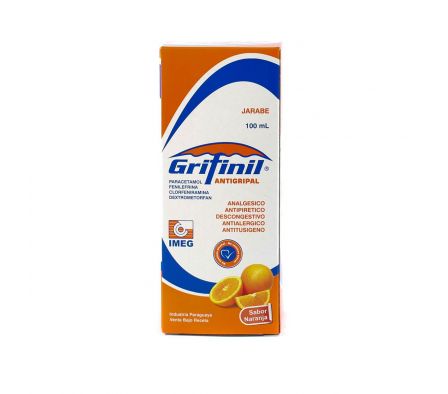 GRIFINIL JARABE FRASCO X 100 ML.