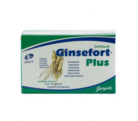 GINSEFORT PLUS CJ X 60 CAPSULAS