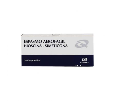 ESPASMO AEROFAGIL CJ X 20 COMPRIMIDOS