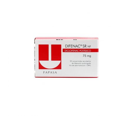 DIFENAC 75 S.R. CJ X 20 COMPRIMIDOS