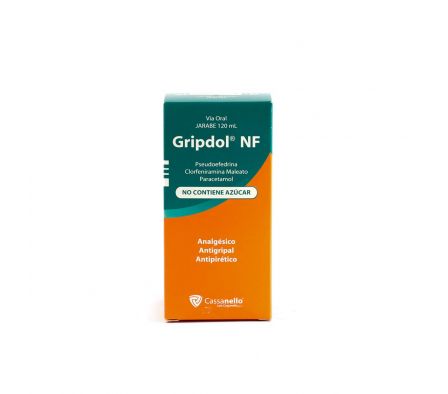 GRIPDOL NF JARABE FR. X 120 ML.