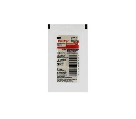 STERI-STRIP 3M R.1541 (6 X 75 MM.)ROJO UNID