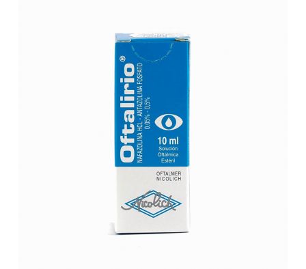 OFTALIRIO GOTAS CJ X 10 ML.