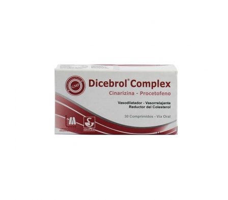 DICEBROL COMPLEX CJ X 30 COMPRIMIDOS