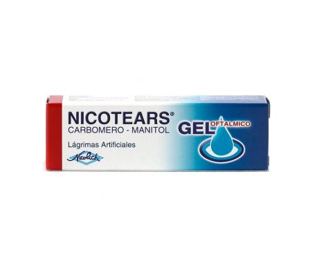 NICOTEARS GEL CJ X 5 GRAMOS