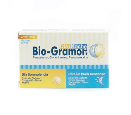 BIOGRAMON DIA/NOCHE CJ X 18 COMP.