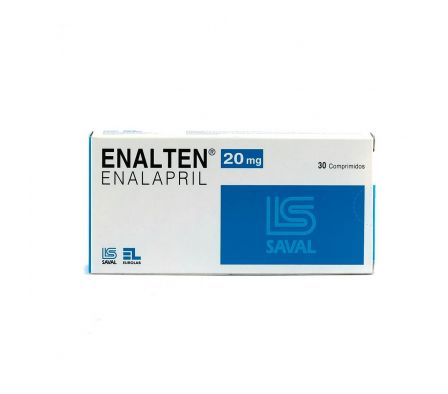 ENALTEN 20 MG. CJ X 30 COMPRIMIDOS