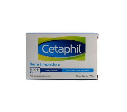 CETAPHIL  BARRA DERMOLIMPIADORA JABON CJ X 127 GR.